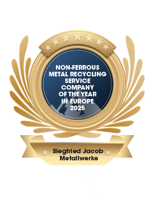 Non-Ferrous Metal Recycling Service Company of the Year in Europe 2025